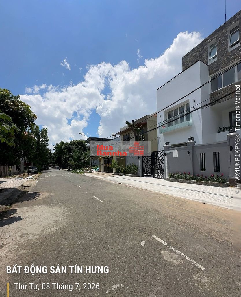 Bán nhà góc 2MT đường Số 50B, 20 x 20m, 3 tấm, 39.5 tỷ. gần Aeon Mall