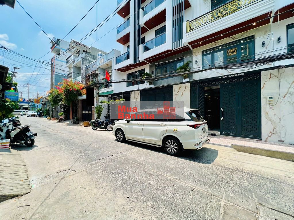 Bán Nhà Bình Tân Mới Xây Chợ Gò Xoài Giáp Tân Phú 68m2 x 5 Tầng 7 Tỷ