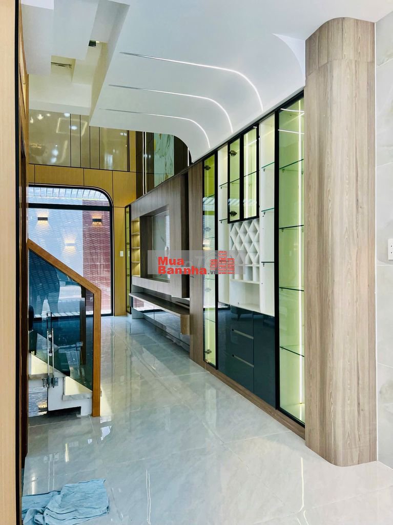 Bán Nhà Bình Tân Mới Xây Chợ Gò Xoài Giáp Tân Phú 68m2 x 5 Tầng 7 Tỷ