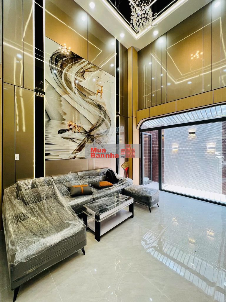 Bán Nhà Bình Tân Mới Xây Chợ Gò Xoài Giáp Tân Phú 68m2 x 5 Tầng 7 Tỷ