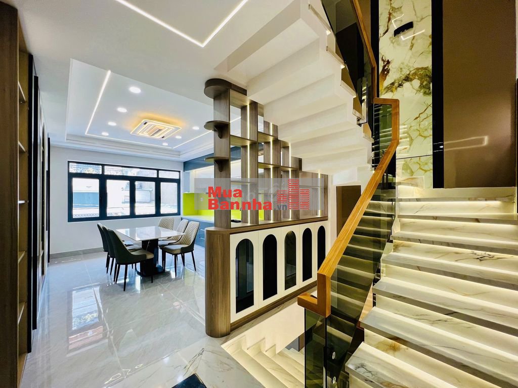 Bán Nhà Bình Tân Mới Xây Chợ Gò Xoài Giáp Tân Phú 68m2 x 5 Tầng 7 Tỷ