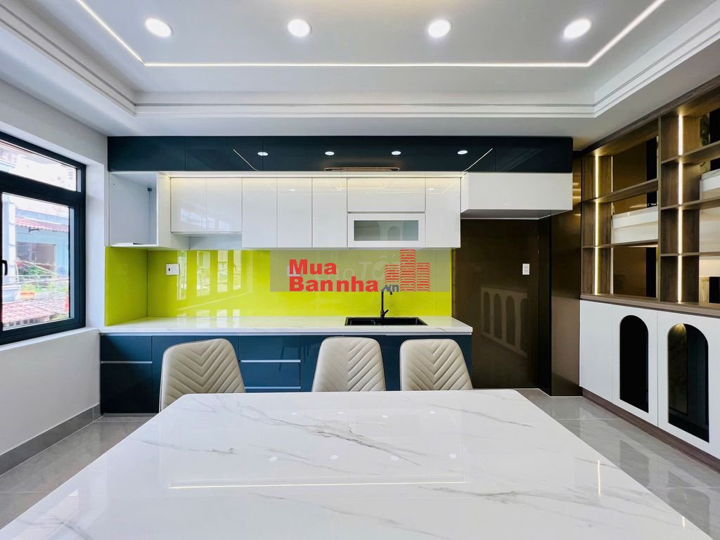 Bán Nhà Bình Tân Mới Xây Chợ Gò Xoài Giáp Tân Phú 68m2 x 5 Tầng 7 Tỷ