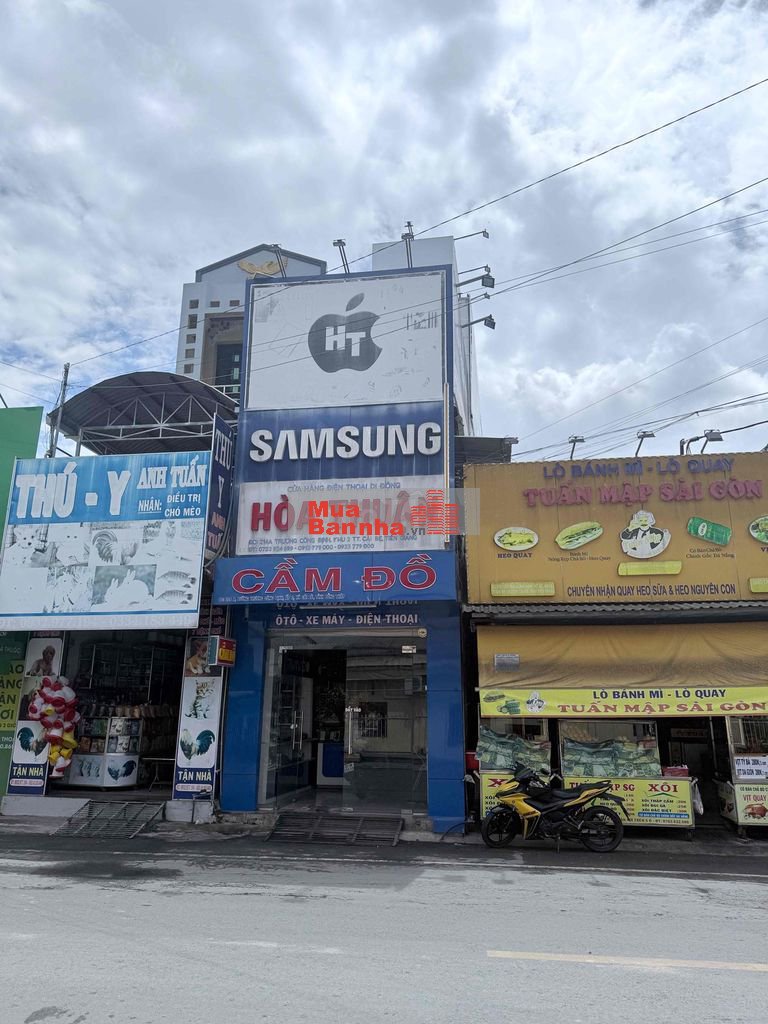 Bán hoặc cho Thuê nhà Lầu 2 tầng đang kd Tiệm Cầm Đồ