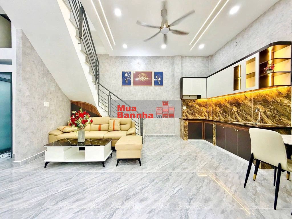Bán nhà Gò Vấp, hẻm xe hơi Quang Trung,gần chợ Hạnh Thông Tây,Hẻm 8M