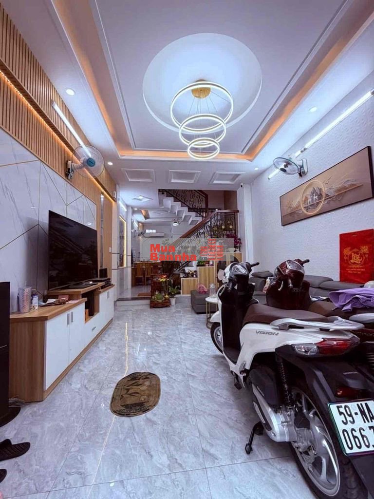 NHÀ ĐẸP LUNG LINH GIẢM 400TR CHỈ 7TỶ TL NHÀ 4 TẦNG QUANG TRUNG P. AHT