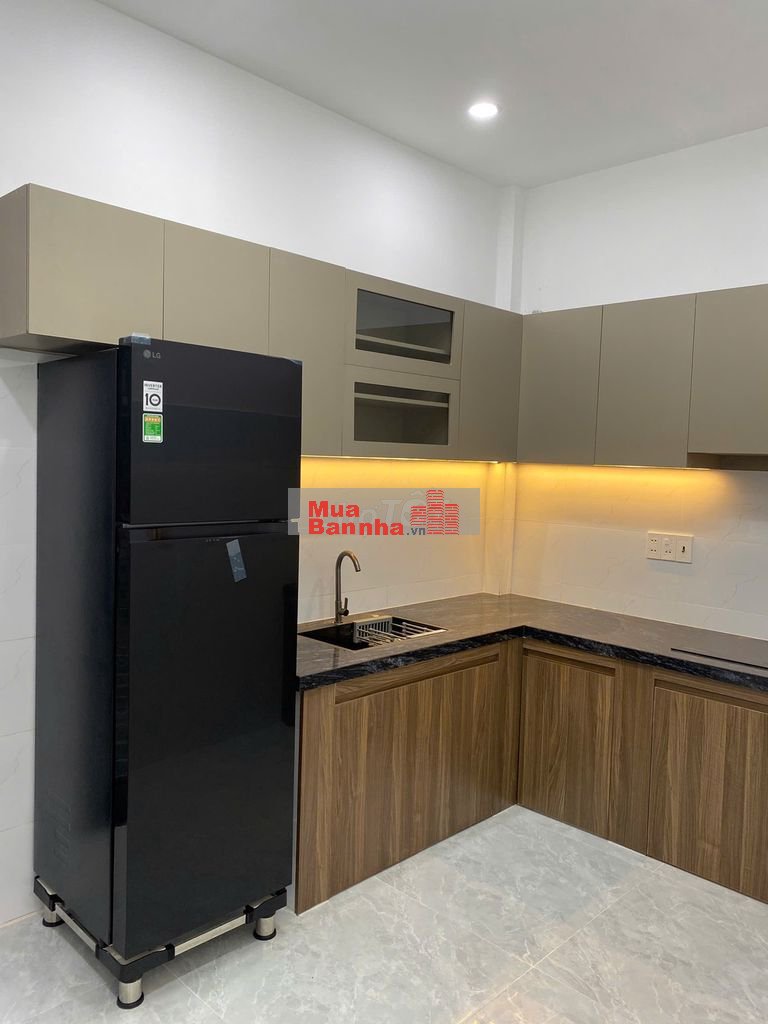 Nhà mới sát Q12, Thủ Đức- 5x19,5m- full nội thất xịn- 2PN- vào ở ngay