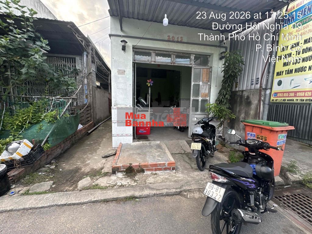 Dãy trọ KP1 Hội Nghĩa đường nhựa thông vào KCN