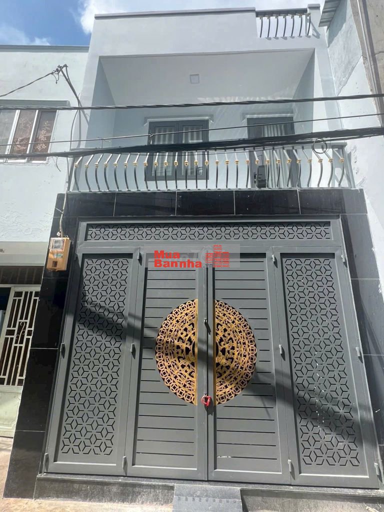 NHÀ 2 LẦU (4.3X13) MỚI ĐẸP HẺM THÔNG ĐẸP ĐƯỜNG HẬU GIANG GIÁ TỐT