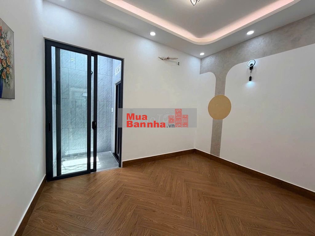 NHÀ 2 LẦU (4.3X13) MỚI ĐẸP HẺM THÔNG ĐẸP ĐƯỜNG HẬU GIANG GIÁ TỐT