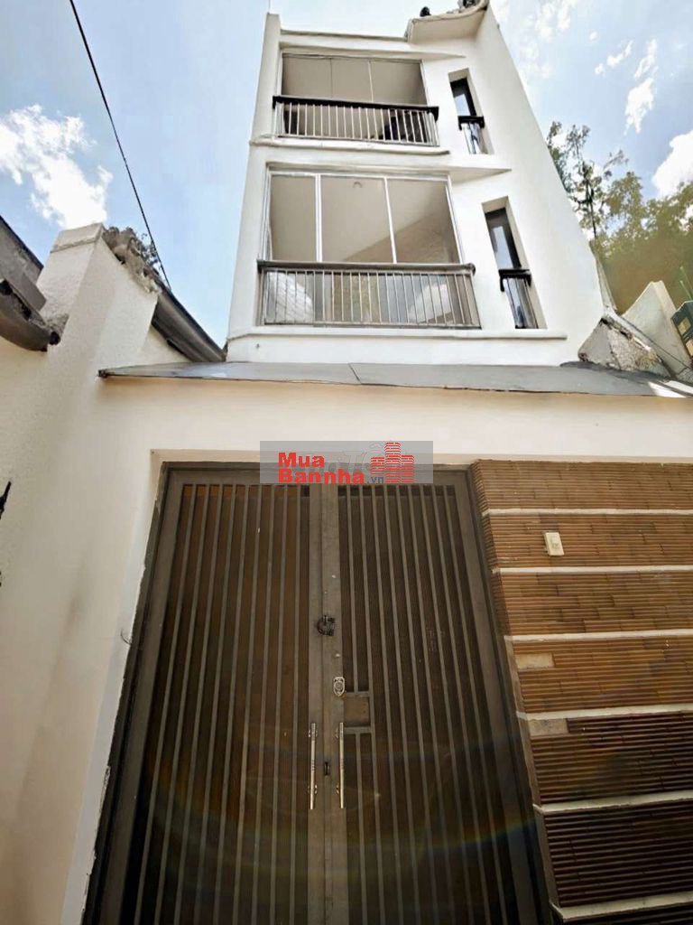 BÁN NHÀ LÊ QUANG ĐỊNH, ~50M2 x 4 TẦNG, HẺM 3GAC CÁCH HXH 1 CĂN
