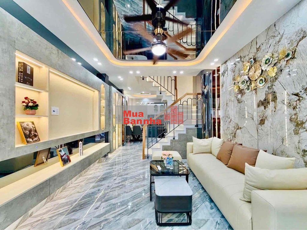 Nhà 3 Tầng 40m2 Full nội thất 4pn ngay BV Hồng Đức, P10 Gvap Nhỉnh 5ty