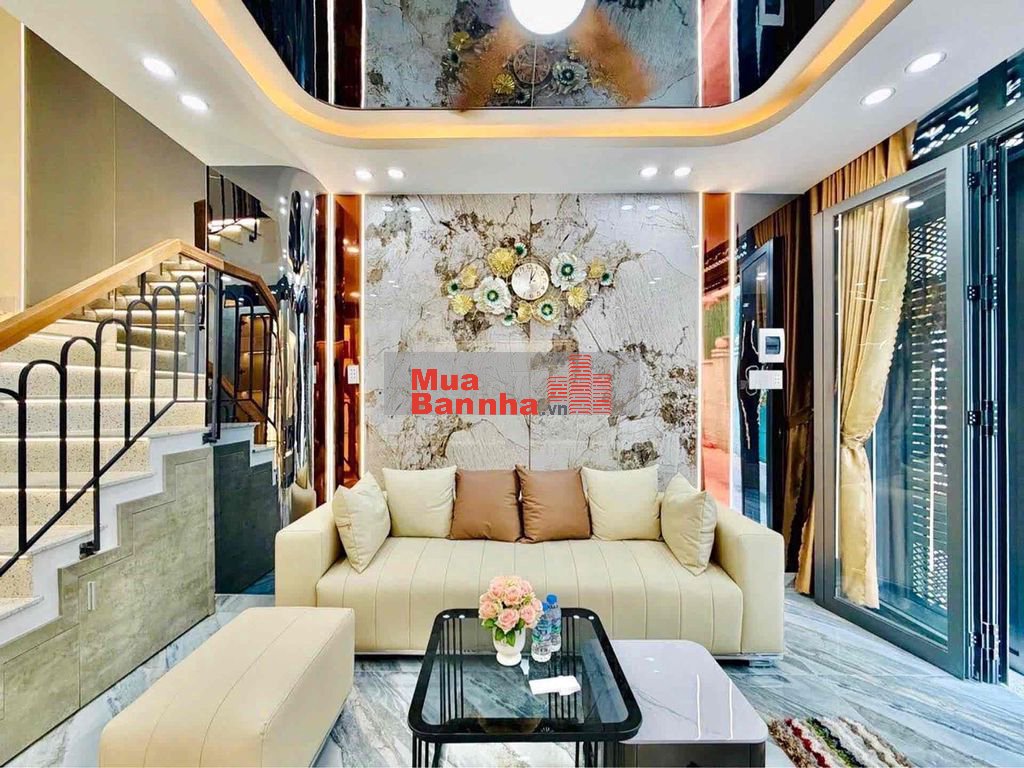 Nhà 3 Tầng 40m2 Full nội thất 4pn ngay BV Hồng Đức, P10 Gvap Nhỉnh 5ty
