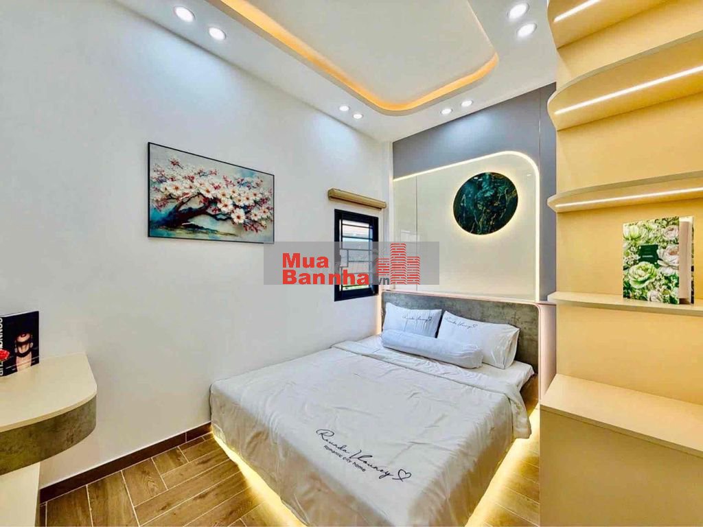 Nhà 3 Tầng 40m2 Full nội thất 4pn ngay BV Hồng Đức, P10 Gvap Nhỉnh 5ty