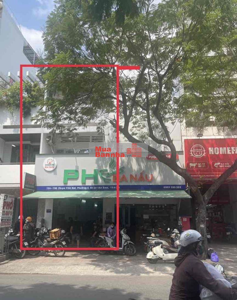 giảm 2,5 ti bán gấp nhà mtkd 108 phạm văn hai 4,05x28