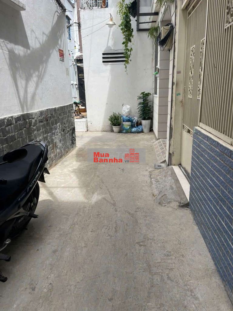 nhà hẻm 497 Thống Nhất, p16, 26 m2, 2 lầu, 4pn