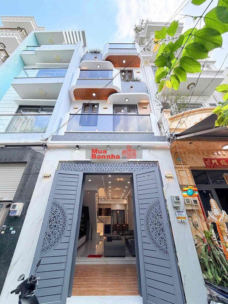 Nhà Bán Bình Tân ( 4 x 14m ) Nhà Mới full Nội Thất Sang Trọng