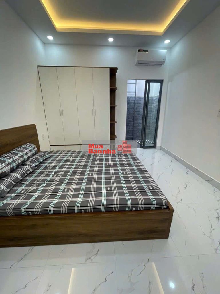 nhà hẻm 1 xẹt Đường Số 8 p11, 3,5x13m, 1 lầu, 3pn, mới đẹp
