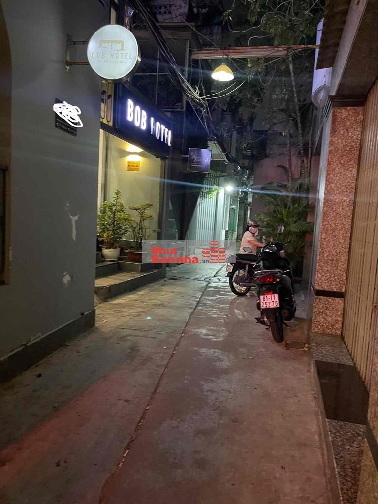 Bùi Viện Mặt tiền hẻm oto 4.3 x 12m (50m2) số --- /2