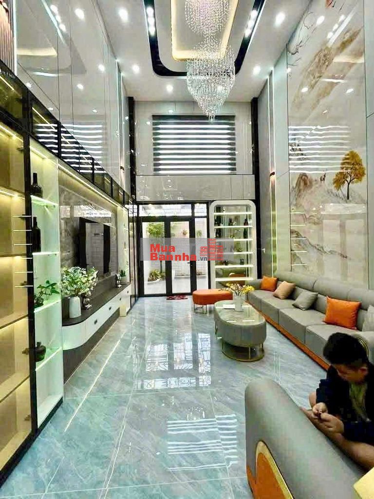 Giảm 600tr Siêu phẩm Tháng máy 4x20m 1lững 3 lầu đường 8m Thạnh lộc 37