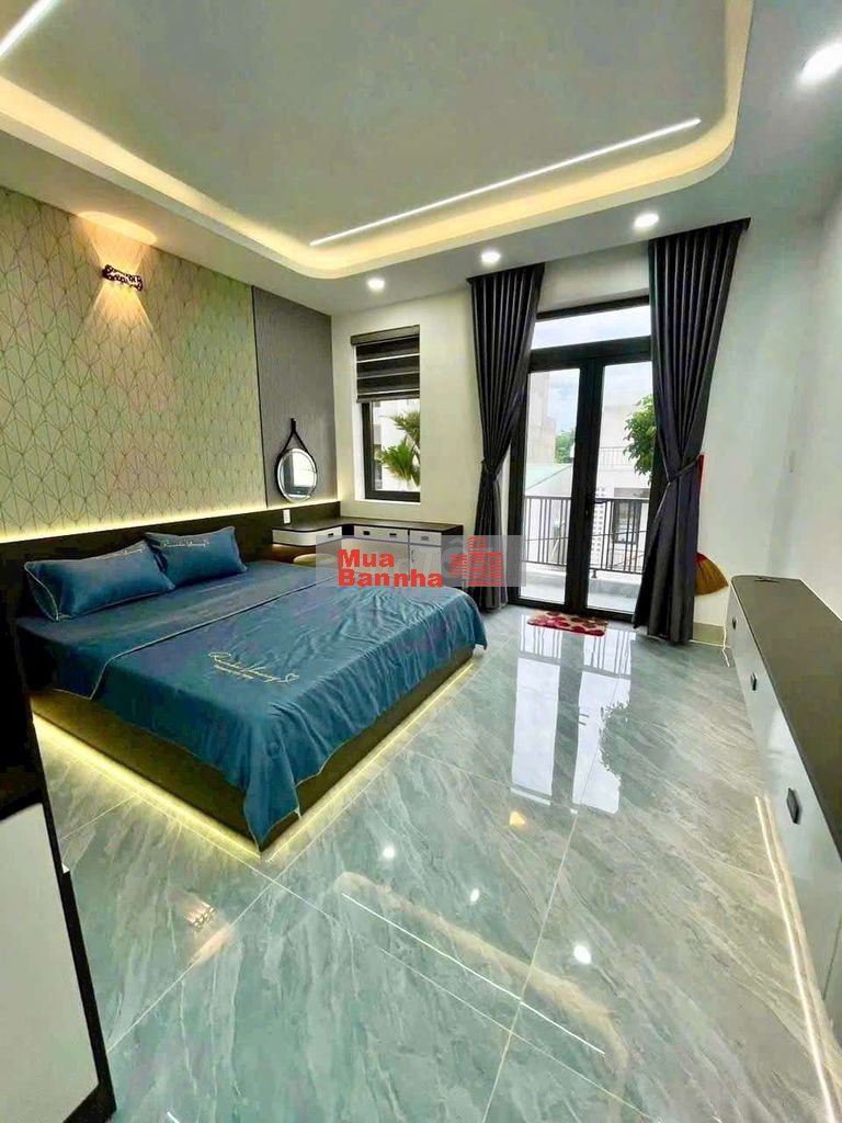 Giảm 600tr Siêu phẩm Tháng máy 4x20m 1lững 3 lầu đường 8m Thạnh lộc 37
