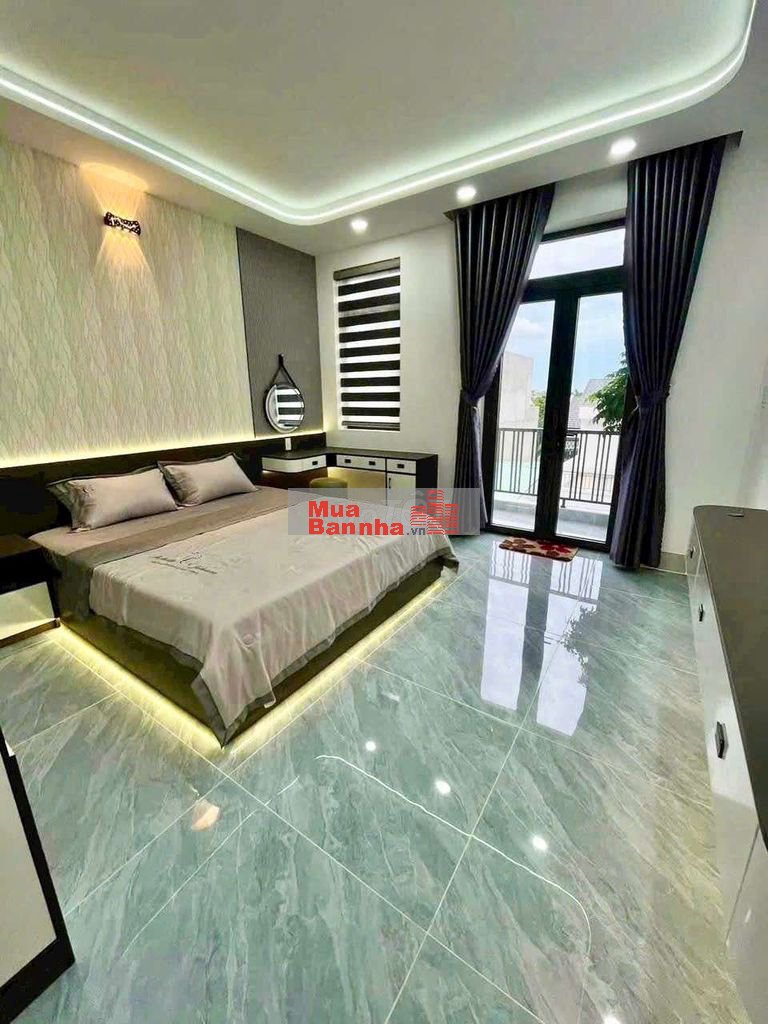 Giảm 600tr Siêu phẩm Tháng máy 4x20m 1lững 3 lầu đường 8m Thạnh lộc 37