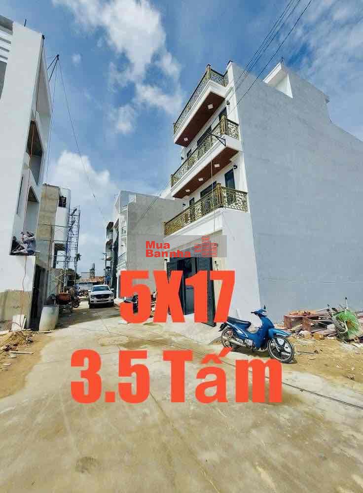 🔥NHÀ 5X17m-3.5 Tấm-Gần Chợ Đầu Mối-Khu Nhà Lầu Đẹp
