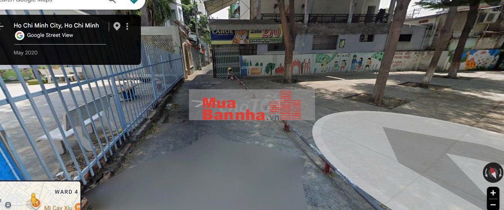 CHÍNH CHỦ BÁN NHÀ HẺM SÁT MẶT TIỀN VĨNH HỘI BANK ĐỊNH GIÁ 130TR/M2