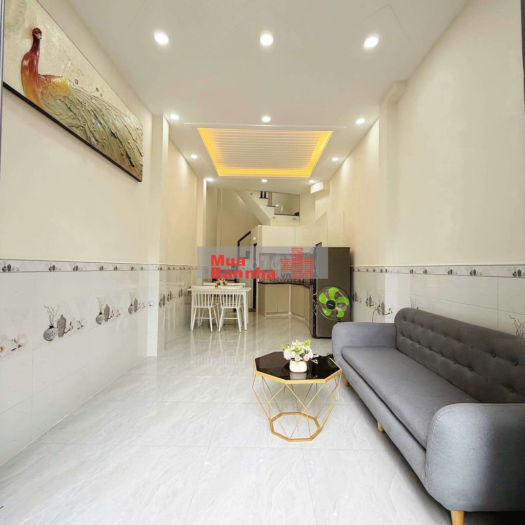 NHÀ GÒ VẤP 1 TRỆT 2 LẦU ĐÚC BTCT SỔ HỒNG RIÊNG HẺM 3M KHU DÂN TRÍ CAO