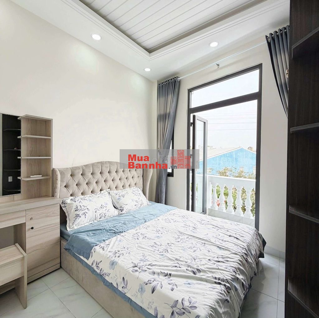 NHÀ GÒ VẤP 1 TRỆT 2 LẦU ĐÚC BTCT SỔ HỒNG RIÊNG HẺM 3M KHU DÂN TRÍ CAO