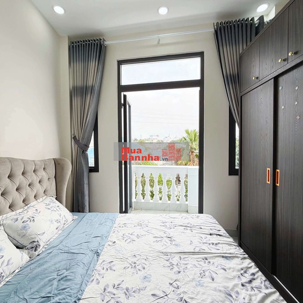 NHÀ GÒ VẤP 1 TRỆT 2 LẦU ĐÚC BTCT SỔ HỒNG RIÊNG HẺM 3M KHU DÂN TRÍ CAO