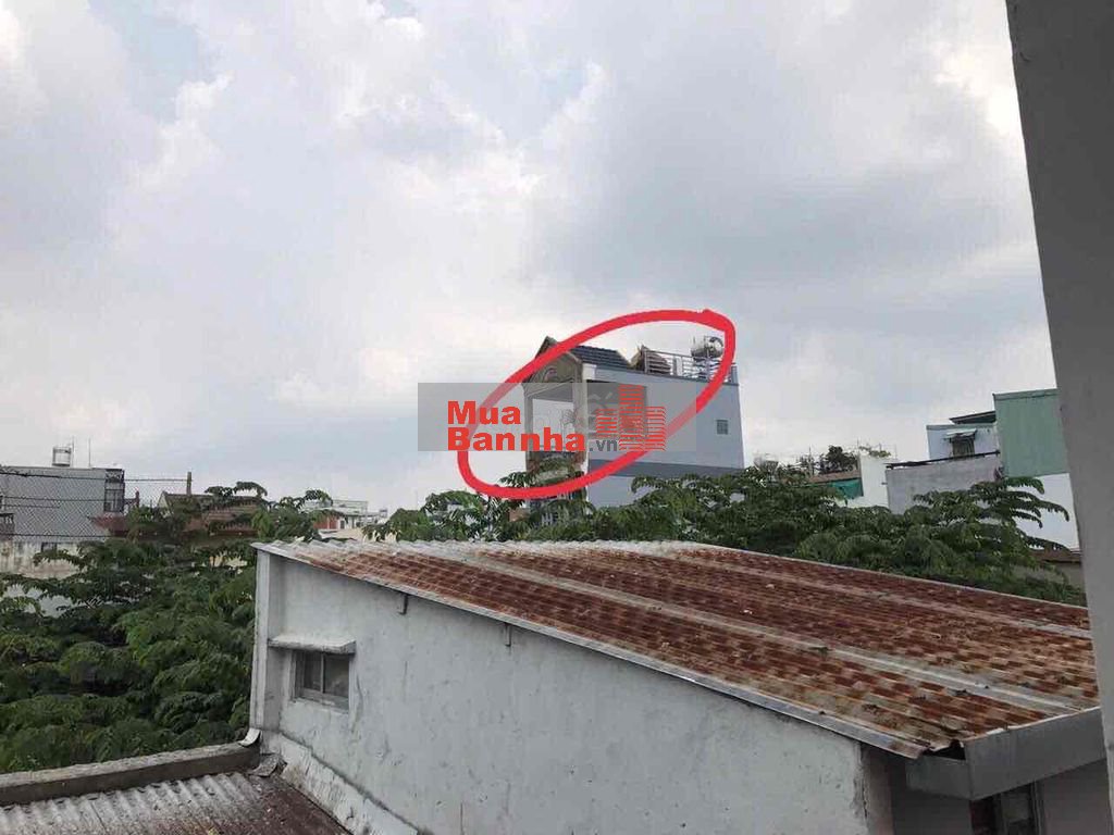 3,3 tỷ Nhà 4 tầng đúc, Trường Chinh, không lộ giới, sổ riêng