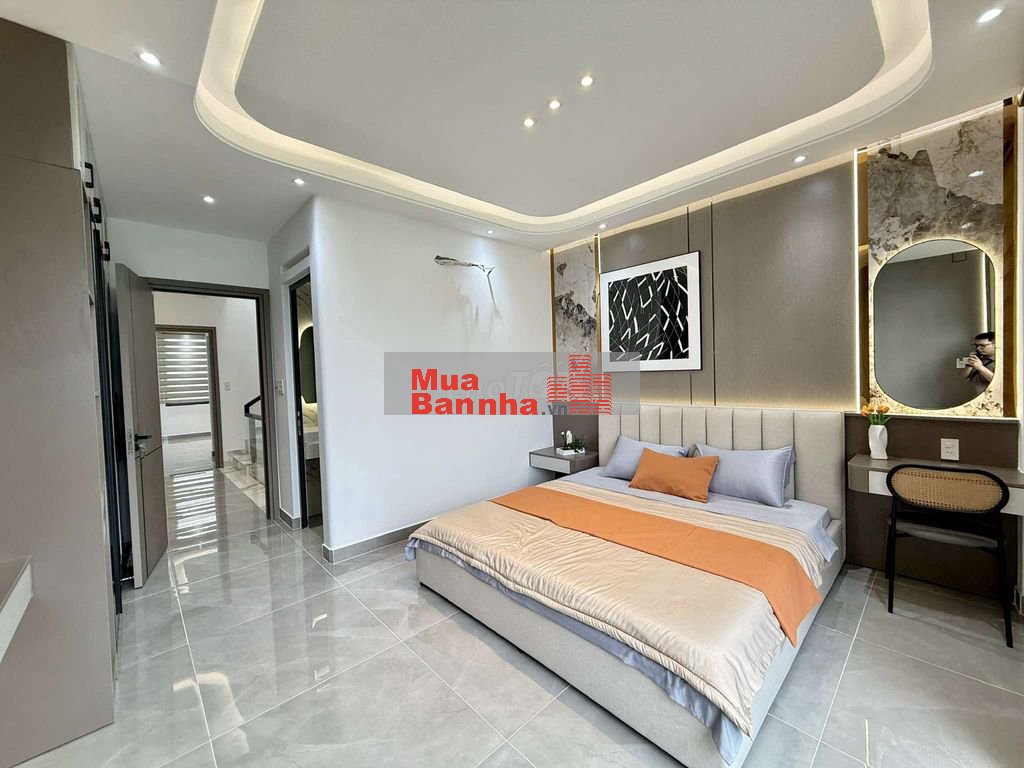 Siêu Phẩm 4,5m x 16m. 4 Tầng 1/ Hẻm nhựa 7M Lê Thị Riêng