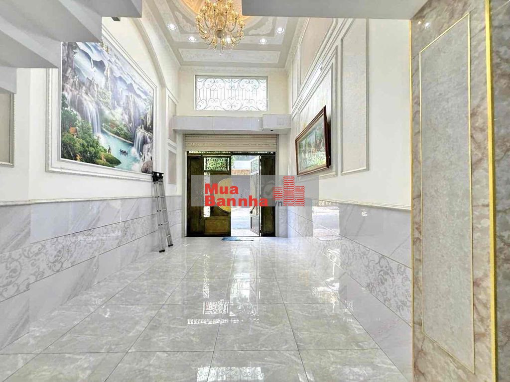 Nhà 4m x 15.5m 4.5 Tầng Hẻm nhựa 12m Khu đồng bộ Đường Hiệp Thành 13