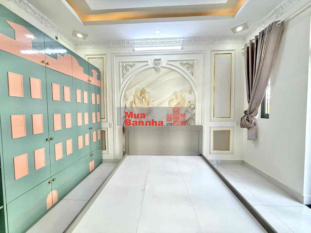Nhà 4m x 15.5m 4.5 Tầng Hẻm nhựa 12m Khu đồng bộ Đường Hiệp Thành 13