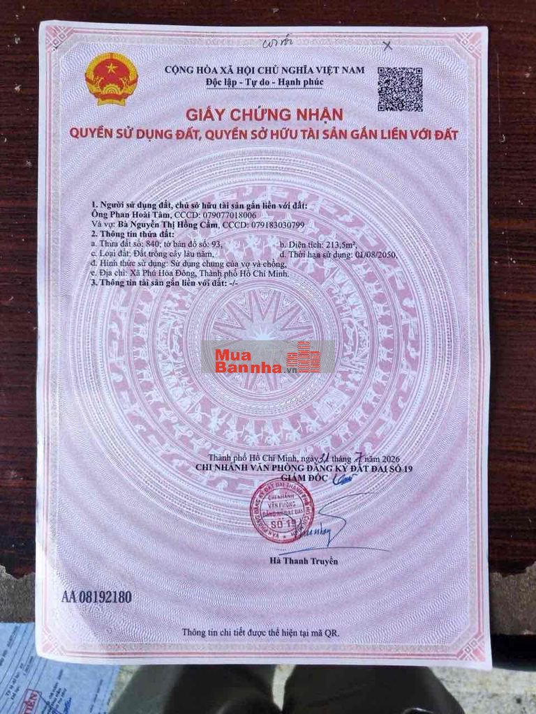chính chủ cần bán mặt tiền tỉnh lộ 15 đối diện thế giới di động