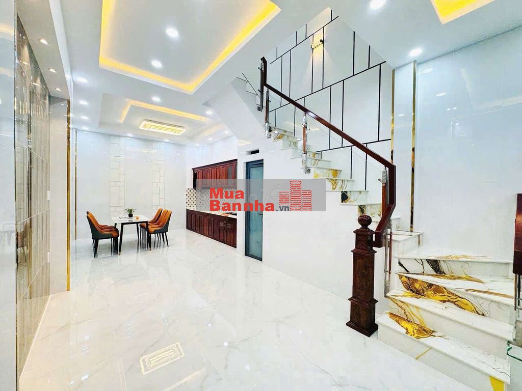nhà hẻm An Dương Vương 4x13 1 trệt 2 lầu 1T