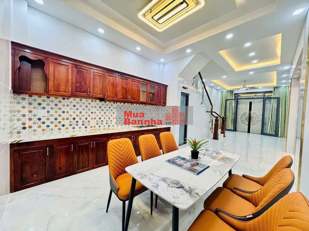 nhà hẻm An Dương Vương 4x13 1 trệt 2 lầu 1T