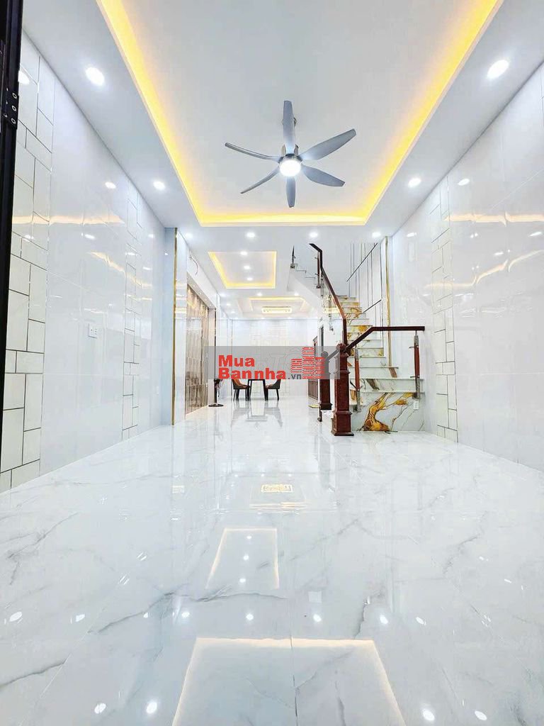 nhà hẻm An Dương Vương 4x13 1 trệt 2 lầu 1T