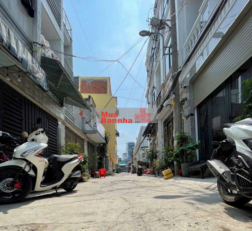 nhà hẻm An Dương Vương 4x13 1 trệt 2 lầu 1T