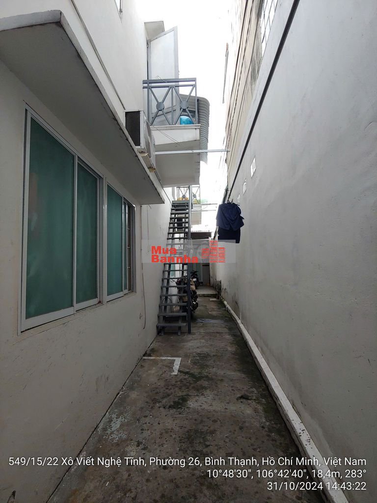 BÁN NHÀ HẺM ĐƯỜNG XÔ VIẾT NGHỆ TĨNH, BÌNH THẠNH.