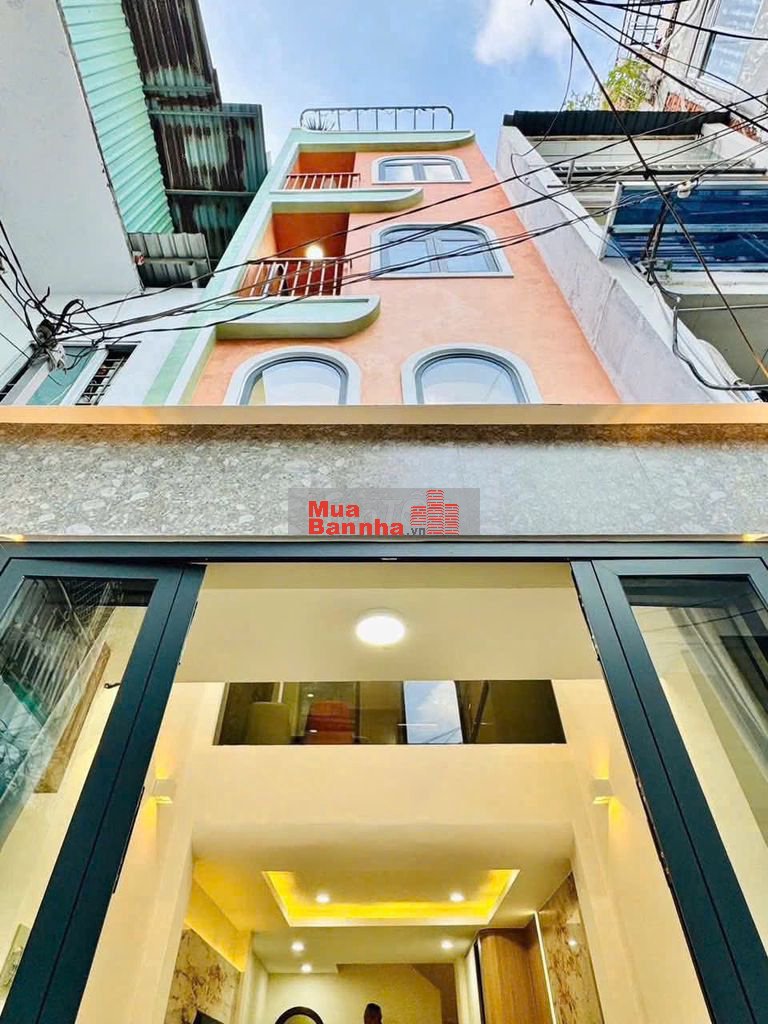 Nhà mới ở ngay Nguyễn Chí Thanh, 36m2, 4 tầng đúc, 3PN ,gần BV Chợ Rẫy