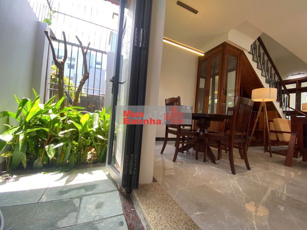 Nhà 4 tầng - KDC View Sông - Sân vườn mini - Hẻm xe tải