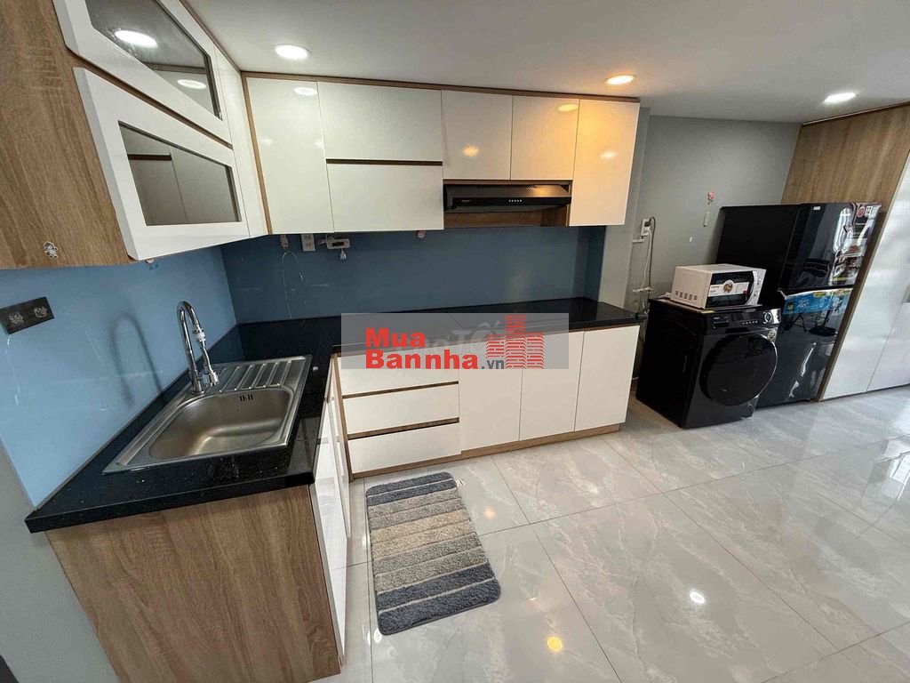 7 tầng Nhà MẶT TIỀN 202m2+chdv phía sau dòng tiền 80tr/th khu sân bay