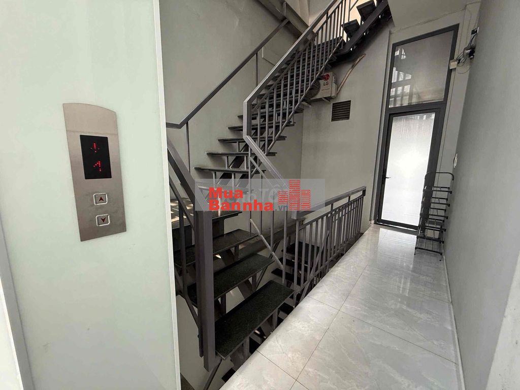 7 tầng Nhà MẶT TIỀN 202m2+chdv phía sau dòng tiền 80tr/th khu sân bay