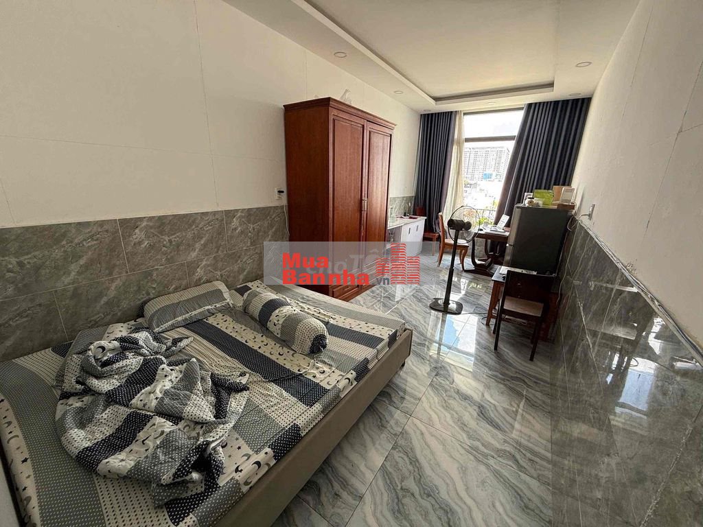 7 tầng Nhà MẶT TIỀN 202m2+chdv phía sau dòng tiền 80tr/th khu sân bay