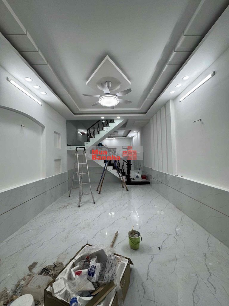 Nhà Bình Tân ( 4,4m x 15m ) 1 trệt 2Lầu, Nhà đẹp