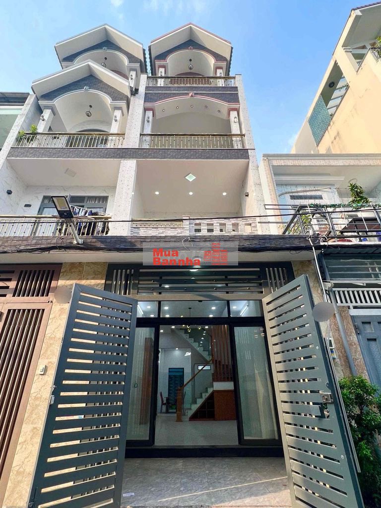 Nhà Bình Tân ( 4,4m x 15m ) 1 trệt 2Lầu, Nhà đẹp