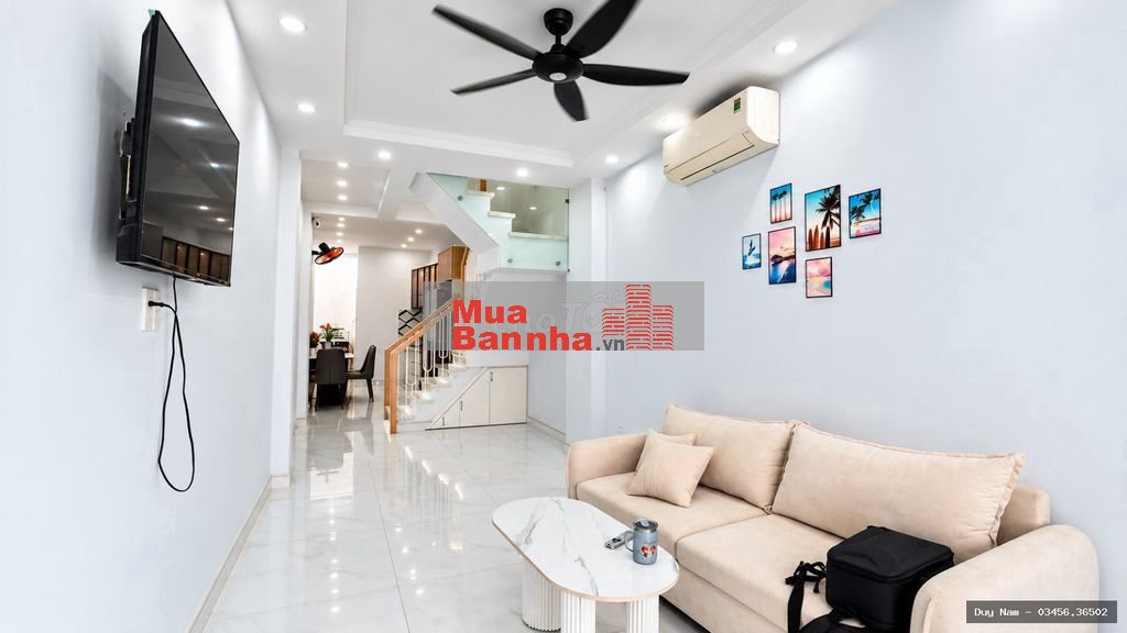 NHÀ ĐẸP HẺM 6M NGUYỄN VĂN LƯỢNG GÒ VẤP – 51M² – FULL NỘI THẤT