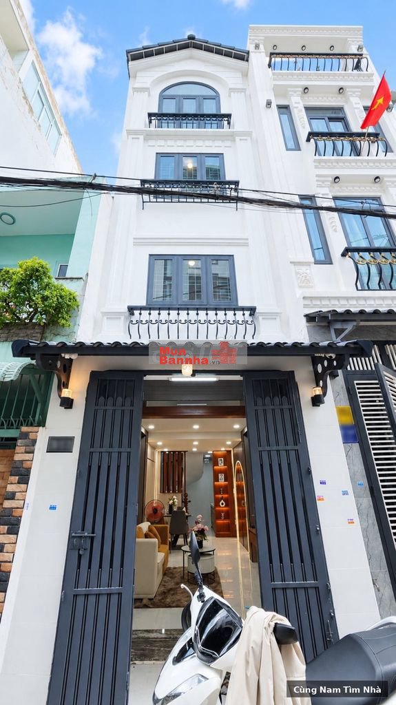 Nhà hẻm ô tô Thống Nhất Gò Vấp, 34m², 4 tầng, 3PN, gara, giá 5.98 tỷ