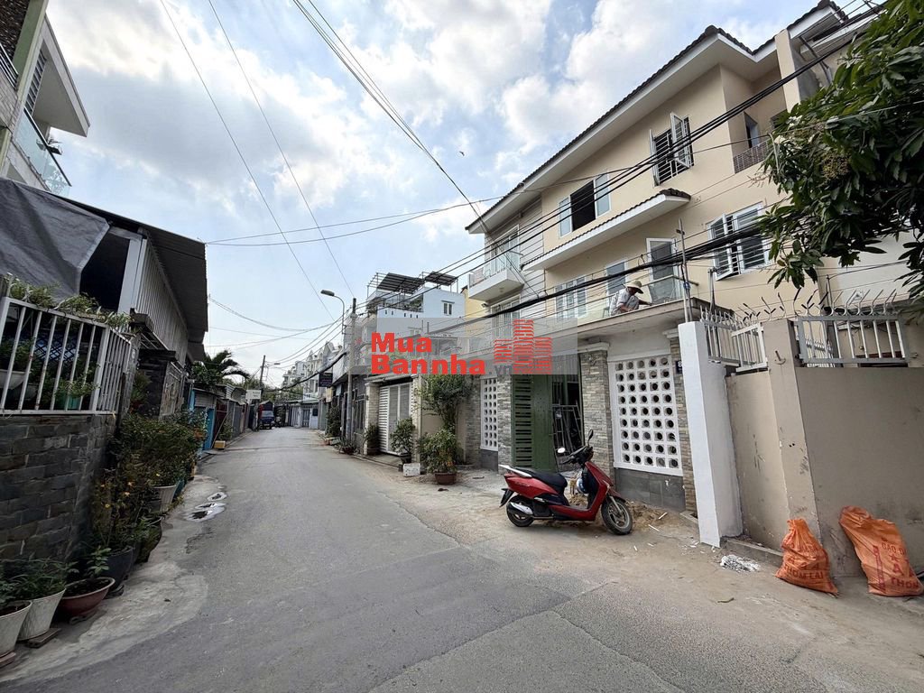 Hẻm xe hơi Đường 13, Bình Trưng Tây Q2 | 52,1m (4x13), 3 Tầng, Sổ Hồng